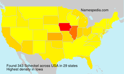 Surname Scheckel in USA Surname Scheckel in USA