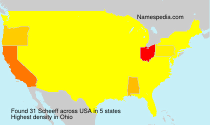 Surname Scheeff in USA Surname Scheeff in USA