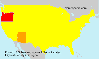 Surname Scheeland in USA Surname Scheeland in USA