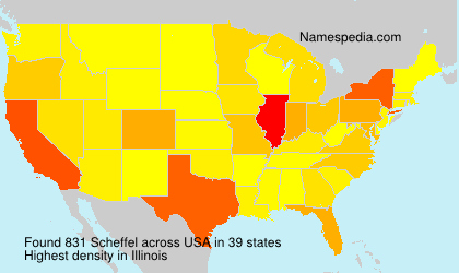 Surname Scheffel in USA Surname Scheffel in USA