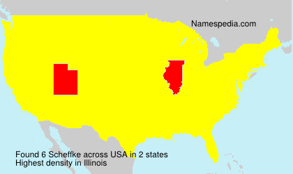 Surname Scheffke in USA Surname Scheffke in USA