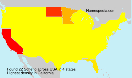 Surname Scheflo in USA Surname Scheflo in USA