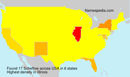 Surname Scheflow in USA Surname Scheflow in USA