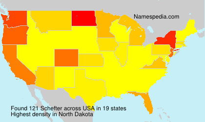 Surname Schefter in USA Surname Schefter in USA