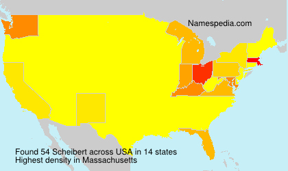 Surname Scheibert in USA Surname Scheibert in USA