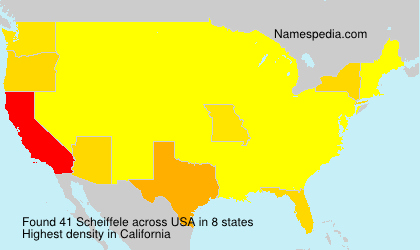 Surname Scheiffele in USA Surname Scheiffele in USA