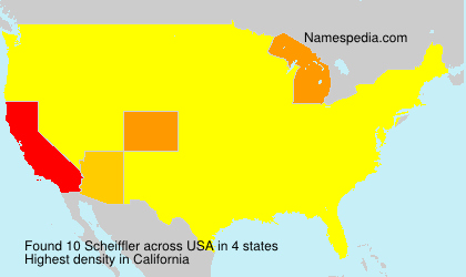 Surname Scheiffler in USA Surname Scheiffler in USA