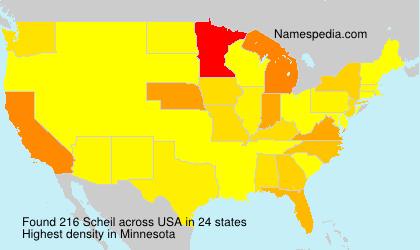 Surname Scheil in USA Surname Scheil in USA