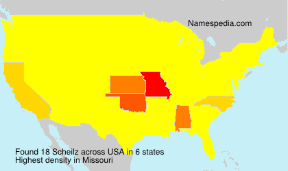 Surname Scheilz in USA Surname Scheilz in USA