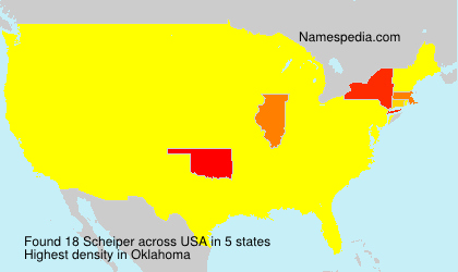 Surname Scheiper in USA Surname Scheiper in USA