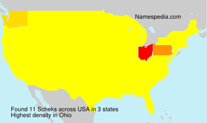 Surname Scheks in USA Surname Scheks in USA