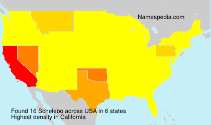 Surname Schelebo in USA Surname Schelebo in USA