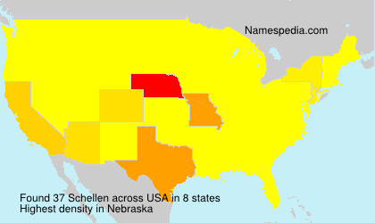 Surname Schellen in USA Surname Schellen in USA