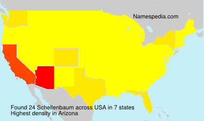 Surname Schellenbaum in USA Surname Schellenbaum in USA