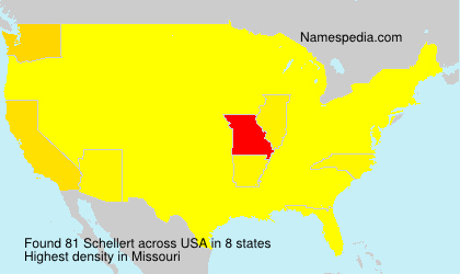 Surname Schellert in USA Surname Schellert in USA