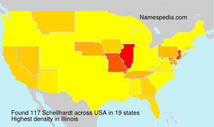 Surname Schellhardt in USA Surname Schellhardt in USA