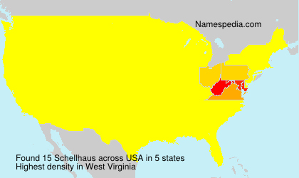Surname Schellhaus in USA Surname Schellhaus in USA