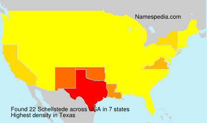 Surname Schellstede in USA Surname Schellstede in USA