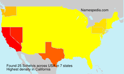 Surname Schelvis in USA Surname Schelvis in USA