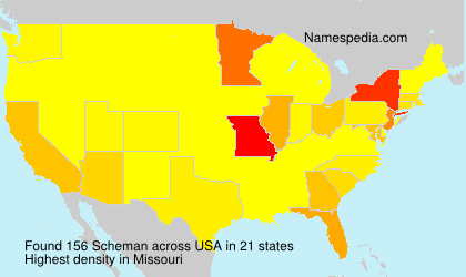 Surname Scheman in USA Surname Scheman in USA