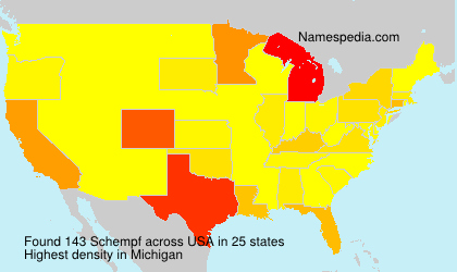Surname Schempf in USA Surname Schempf in USA