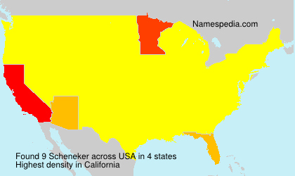 Surname Scheneker in USA Surname Scheneker in USA