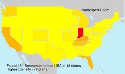 Surname Schepman in USA Surname Schepman in USA