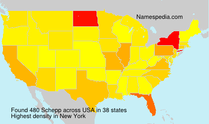 Surname Schepp in USA Surname Schepp in USA