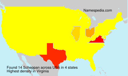 Surname Scheppan in USA Surname Scheppan in USA