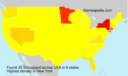 Surname Scheppard in USA Surname Scheppard in USA