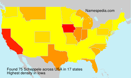 Surname Scheppele in USA Surname Scheppele in USA