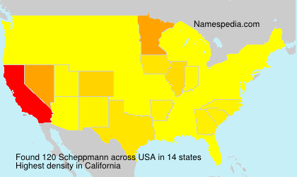 Surname Scheppmann in USA Surname Scheppmann in USA
