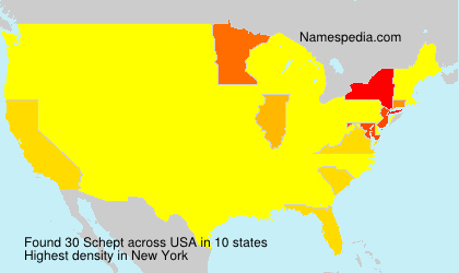 Surname Schept in USA Surname Schept in USA