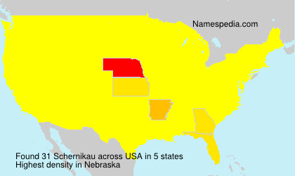 Surname Schernikau in USA Surname Schernikau in USA