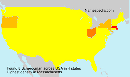 Surname Scherocman in USA Surname Scherocman in USA