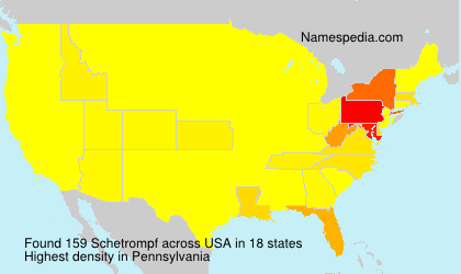 Surname Schetrompf in USA Surname Schetrompf in USA