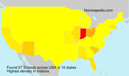 Surname Scheub in USA Surname Scheub in USA