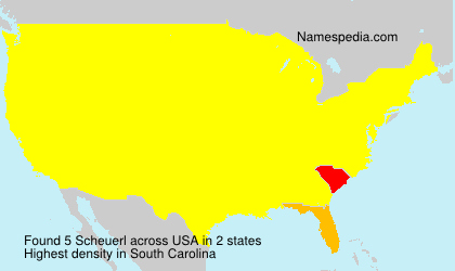 Surname Scheuerl in USA Surname Scheuerl in USA