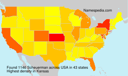 Surname Scheuerman in USA Surname Scheuerman in USA