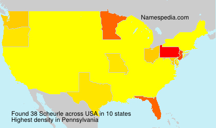 Surname Scheurle in USA Surname Scheurle in USA