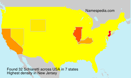 Surname Schiaretti in USA Surname Schiaretti in USA