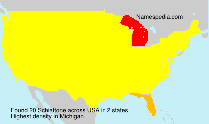 Surname Schiattone in USA Surname Schiattone in USA