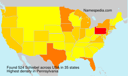 Surname Schiebel in USA Surname Schiebel in USA