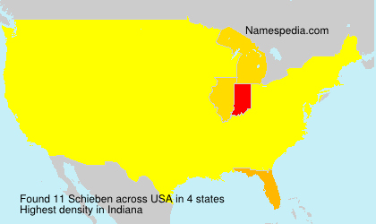 Surname Schieben in USA Surname Schieben in USA