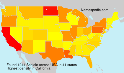 Surname Schiele in USA Surname Schiele in USA