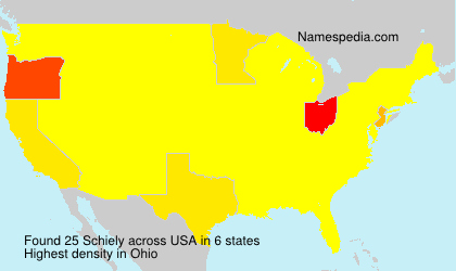Surname Schiely in USA Surname Schiely in USA