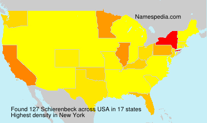 Surname Schierenbeck in USA Surname Schierenbeck in USA