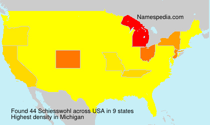 Surname Schiesswohl in USA Surname Schiesswohl in USA
