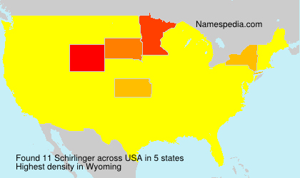 Surname Schirlinger in USA Surname Schirlinger in USA