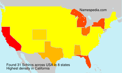 Surname Schiros in USA Surname Schiros in USA